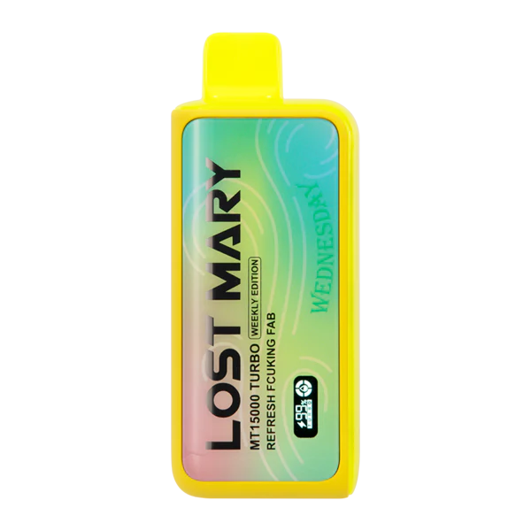 Lost Mary MT15000 Turbo 5% Lost Mary Disposables Refresh Fcuking Fab / 15000+ / 5% (50mg)