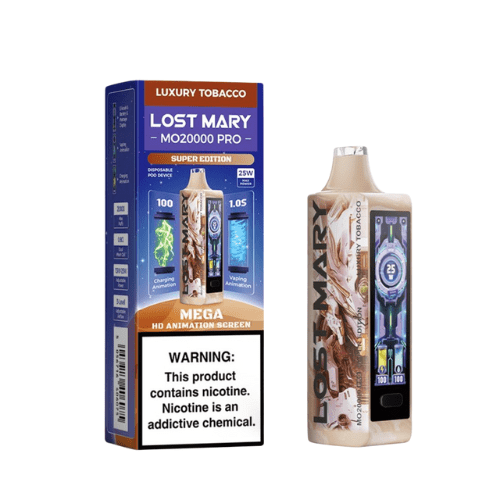 Lost Mary MO20000 Pro 5% Lost Mary Disposables Luxury Tobacco Super Edition / 20000+ / 5% (50mg)