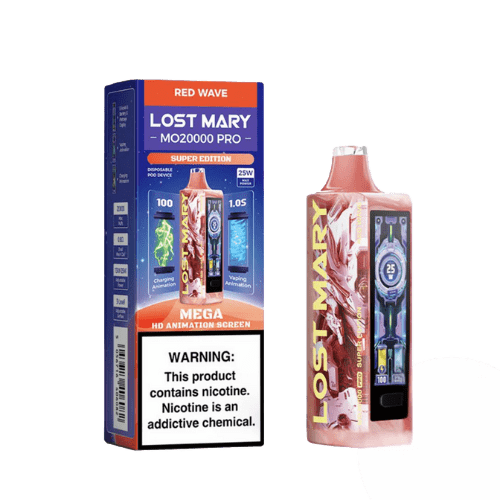 Lost Mary MO20000 Pro 5% Lost Mary Disposables Red Wave Super Edition / 20000+ / 5% (50mg)