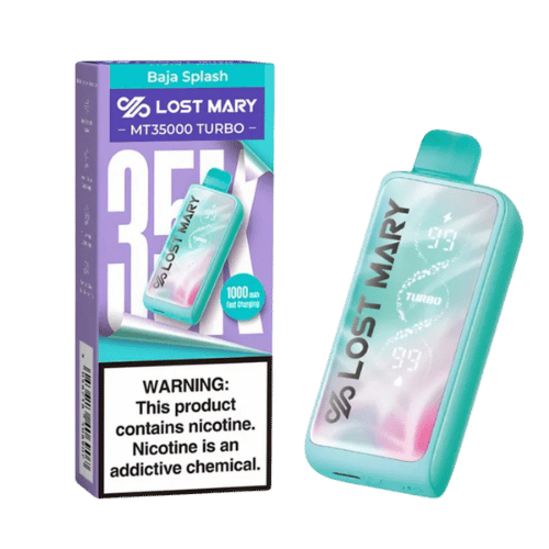 Lost Mary MT35000 Turbo 2% Rechargeable Disposable Lost Mary Disposables Baja Splash / 35000+ / 2% (20mg)