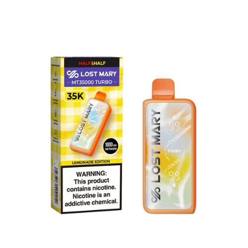 Lost Mary MT35000 Turbo 5% Rechargeable Disposable Lost Mary Disposables Half & Half / 35000+ / 5% (50mg)