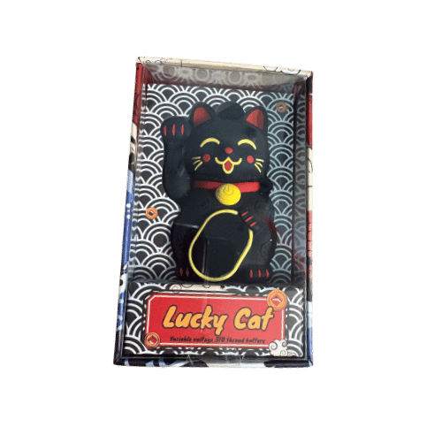 Lucky Cat 510 Battery Lucky Cat Smoking Accessories Black