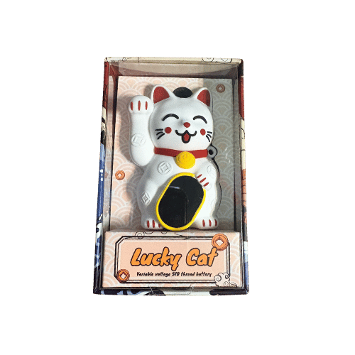 Lucky Cat 510 Battery Lucky Cat Smoking Accessories White