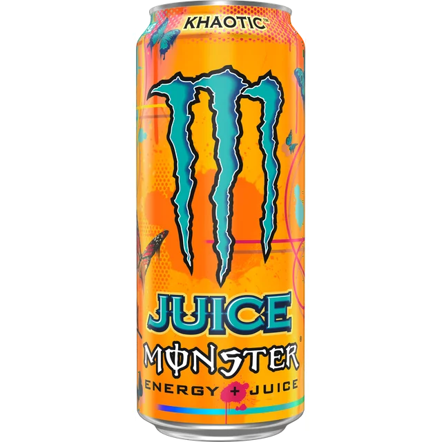 Monster Energy Drinks Monster Energy Snacks & Beverages Monster Juice 16 oz. (Khaotic)