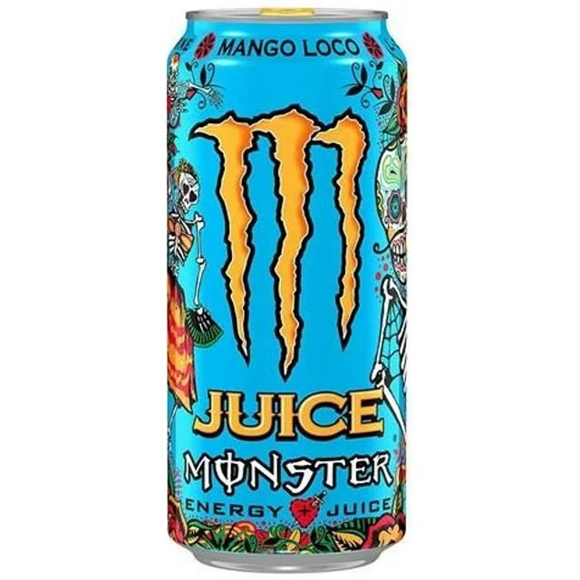 Monster Energy Drinks Monster Energy Snacks & Beverages Monster Juice 16 oz. (Mango Loco)