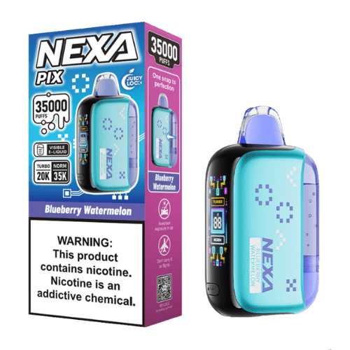 Nexa Pix 35K 5% Rechargeable Disposable Nexa Disposables Blueberry Watermelon / 35000+ / 5% (50mg)