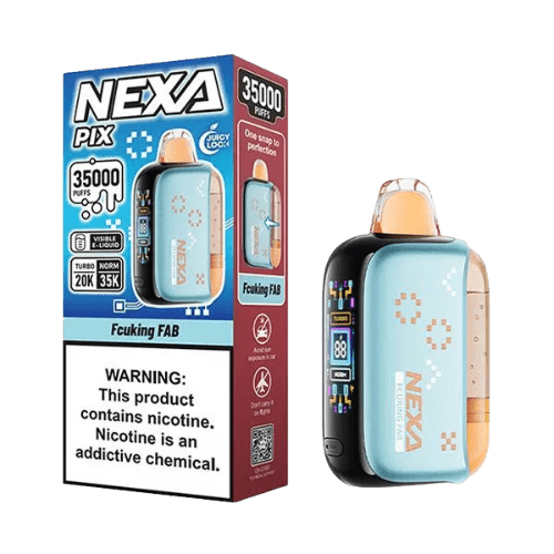 Nexa Pix 35K 5% Rechargeable Disposable Nexa Disposables Fcuking Fab / 35000+ / 5% (50mg)