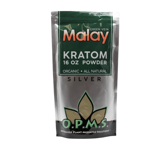 O.P.M.S 16oz Kratom Powder O.P.M.S. Kratom Green Vein Malay