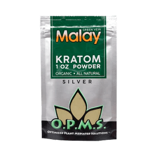 Powder Kratom O.P.M.S. Kratom 1oz O.P.M.S. Green Vein Malay