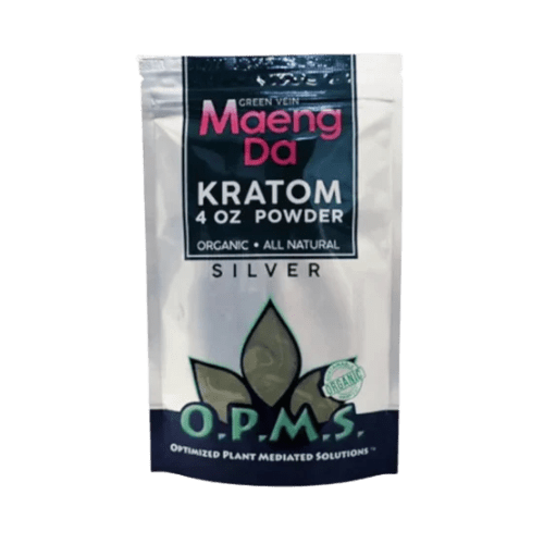 O.P.M.S 4oz Kratom Powder O.P.M.S. Kratom Green Vein Maeng Da