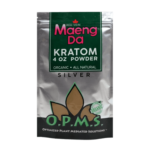 O.P.M.S 4oz Kratom Powder O.P.M.S. Kratom Red Vein Maeng Da