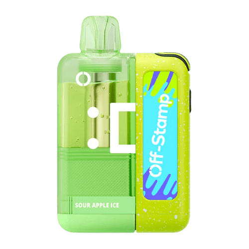 Off Stamp Crystal Cube Kit 35k 5% Rechargeable Disposable Off Stamp Crystal Cube Kit Sour Apple Ice / 35000+ / 5%(50mg)