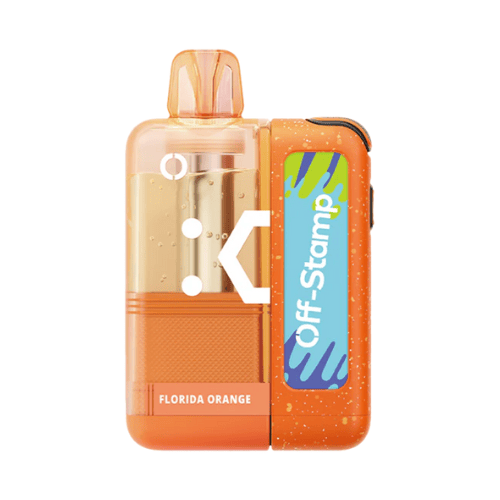 Off-Stamp Crystal Cube Kit 35K 5% Rechargeable Disposable Off-Stamp Disposables Florida Orange / 35000+ / 5% (50mg)