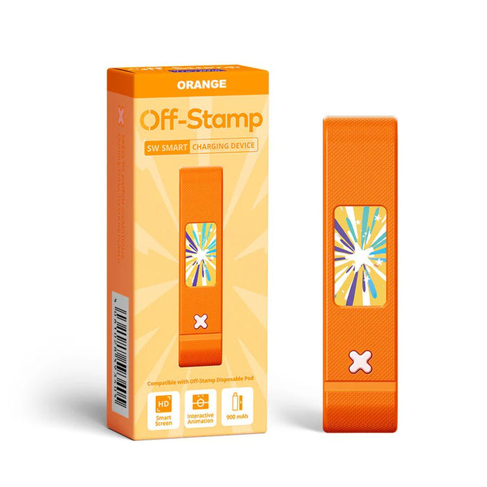 Off-Stamp SW Smart Charging Device by Lost Mary Lost Mary Disposables Orange