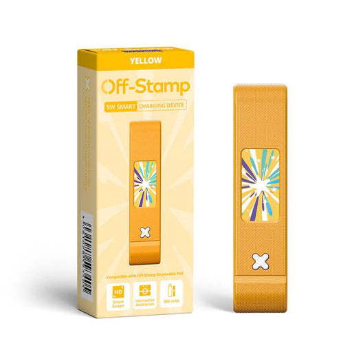 Off-Stamp SW Smart Charging Device by Lost Mary Lost Mary Disposables Yellow