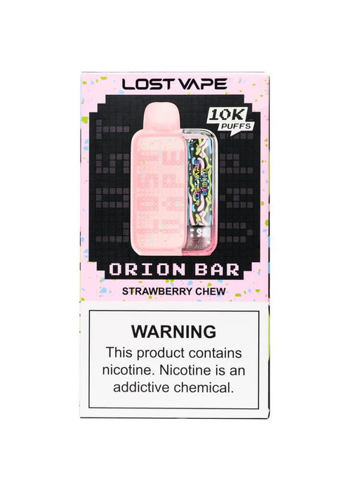 Orion Bar by Lost Vape 10000 5% Lost Vape Disposables Strawberry Chew / 10000+ / 5% (50mg)