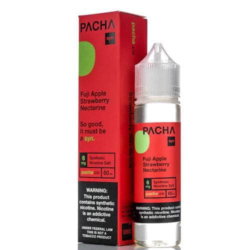 Pachamama 60mL Pachamama Premium e-Liquids Fuji Apple Strawberry Nectarine / 3mg / 60mL