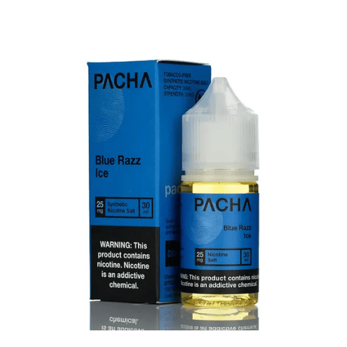 Pachamama Salts 30mL Pachamama Nicotine Salt Premiums Blue Razz Ice / 25mg