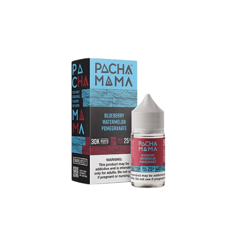 Pachamama Salts 30mL Pachamama Nicotine Salt Premiums Blueberry Watermelon Pomegranate / 25mg