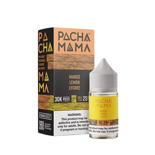 Pachamama Salts 30mL Pachamama Nicotine Salt Premiums Mango Lemon Lychee / 25mg