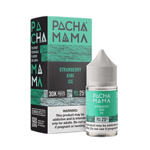 Pachamama Salts 30mL Pachamama Nicotine Salt Premiums Strawberry Kiwi Ice / 25mg