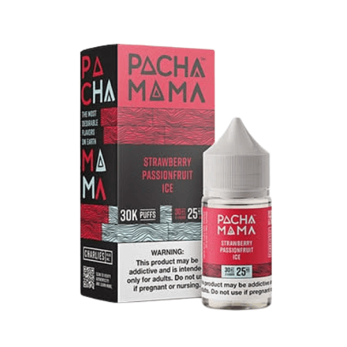 Pachamama Salts 30mL Pachamama Nicotine Salt Premiums Strawberry Passionfruit Ice / 25mg