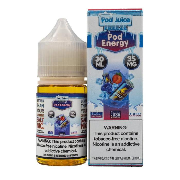 Pod Juice Freeze Salts 30mLin Aurora CO at Quick Clouds Vape Shop Pod Juice Freeze Salts 30mLin Aurora CO at Quick Clouds Vape Shop