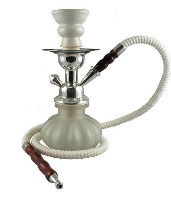 Premium Hookah- 9" Pumpkin Hookah US4011 Premium Hookah Hookah White