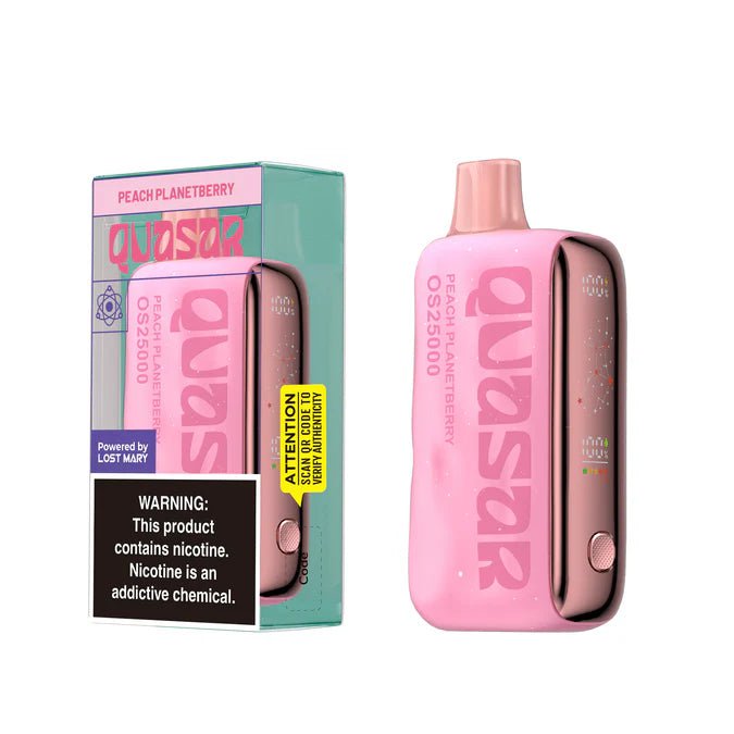 Quasar by Lost Mary 25k 5% Lost Mary Disposables Peach Planetberry / 25000+ / 5% (50mg)