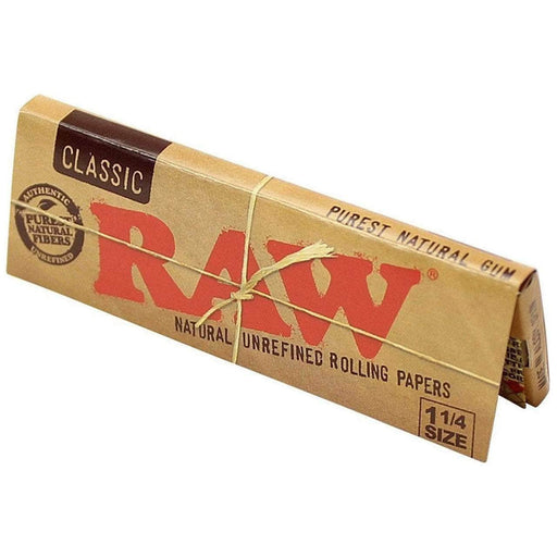 RAW Classic Rolling Papers RAW Rolling Papers Smoking Accessories 1 1/4"