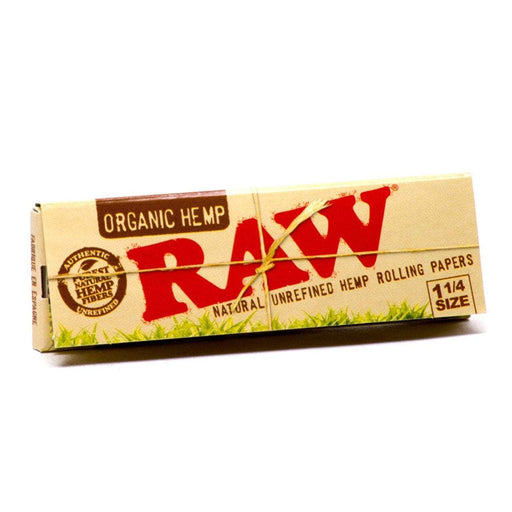 RAW Organic Hemp Rolling Papers RAW Rolling Papers Smoking Accessories Organic Hemp 1 1/4"