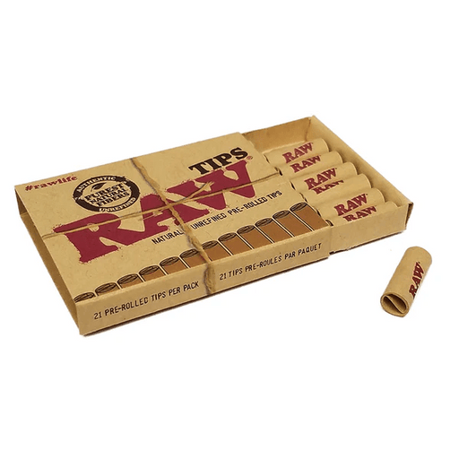 Raw Pre-Rolled Filter Tips RAW Rolling Papers Smoking Accessories
