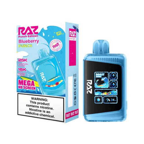Raz DC25000 5% Rechargeable Disposable Raz Disposables Blueberry Punch / 25000+ / 5% (50mg)