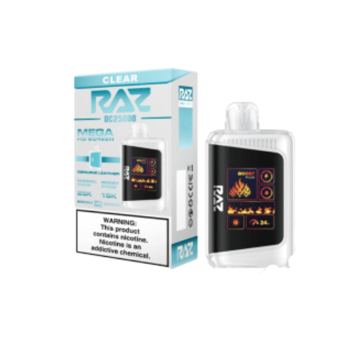 Raz DC25000 5% Rechargeable Disposable Raz Disposables Clear / 25000+ / 5% (50mg)