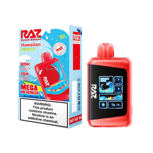 Raz DC25000 5% Rechargeable Disposable Raz Disposables Hawaiian Punch / 25000+ / 5% (50mg)