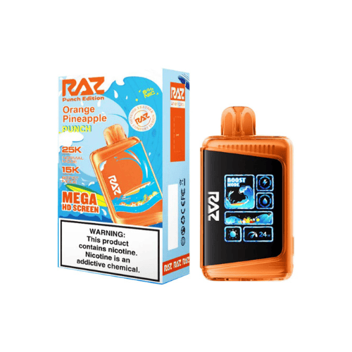 Raz DC25000 5% Rechargeable Disposable Raz Disposables Orange Pineapple Punch / 25000+ / 5% (50mg)
