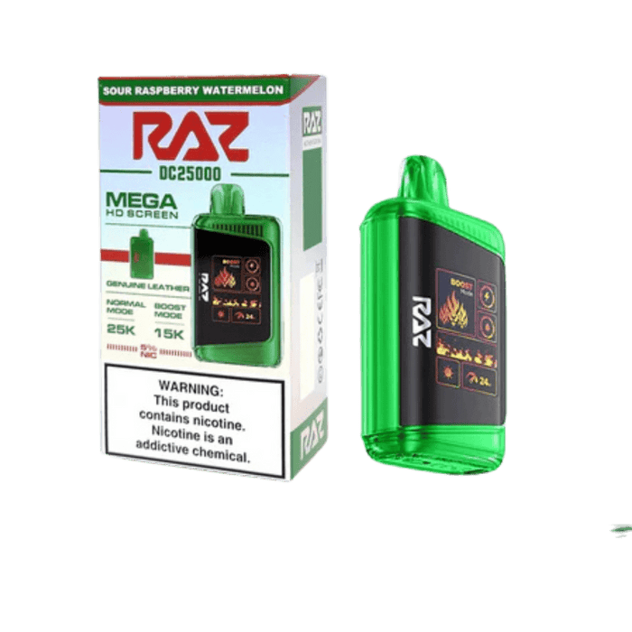 Raz DC25000 5% Raz Disposables Sour Raspberry Watermelon / 25000+ / 5% (50mg)