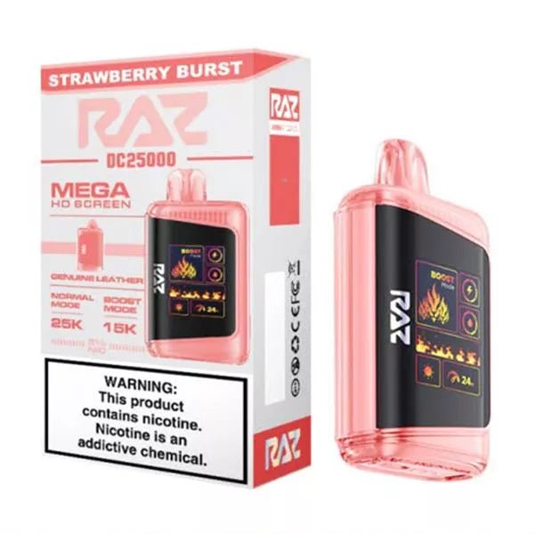 Raz DC25000 5% Raz Disposables Strawberry Burst / 25000+ / 5% (50mg)