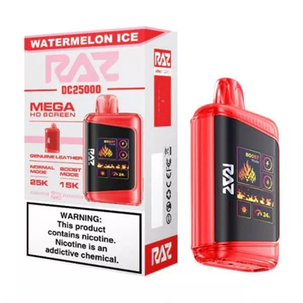 Raz DC25000 5% Raz Disposables Watermelon Ice / 25000+ / 5% (50mg)