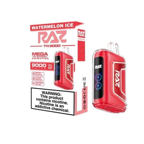 Raz TN9000 5% Raz Disposables Watermelon Ice / 9000+ / 5% (50mg)