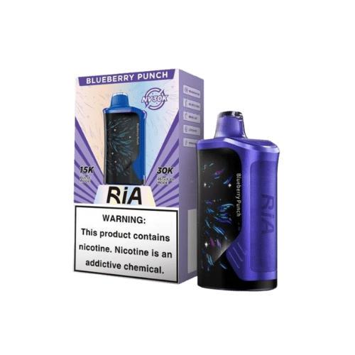 Ria NV30K 5% Rechargeable Disposable Ria Disposables Bueberry Punch / 30000+ / 5% (50mg)