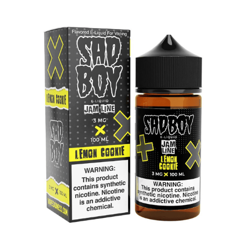 SadBoy 100mL SadBoy e-Liquids Premium e-Liquids Lemon Cookie / 3mg / 100mL