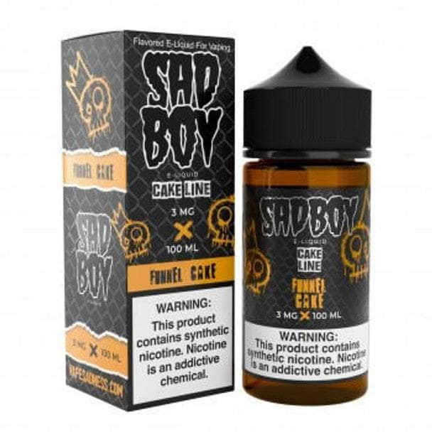 SadBoy 100mL SadBoy e-Liquids Premium e-Liquids Funnel Cake / 3mg / 100mL