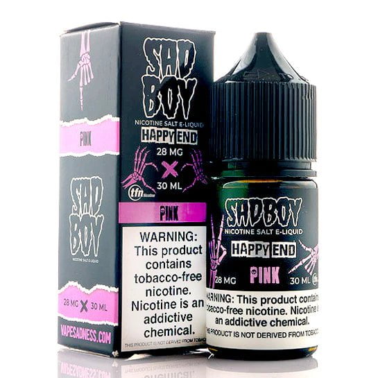 SadBoy Salt 30mL SadBoy e-Liquids Nicotine Salt Premiums Happy End Pink / 28mg / 30mL
