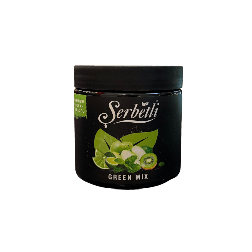 Serbetli Premium Hookah Tobacco (250g) Serbetli Hookah Green Mix