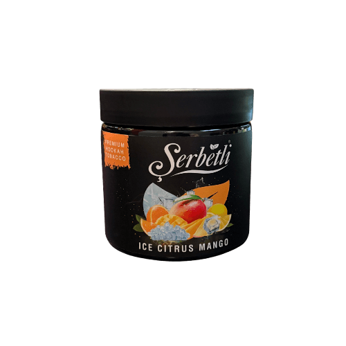 Serbetli Premium Hookah Tobacco (250g) Serbetli Hookah Ice Citrus Mango