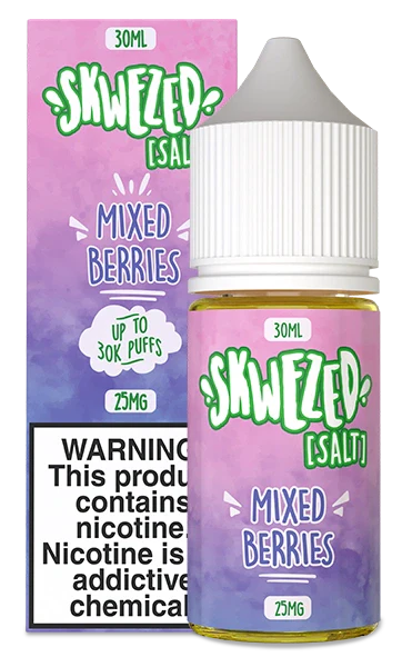 Skwezed Nic Salts 30mL Skwezed Nicotine Salt Premiums