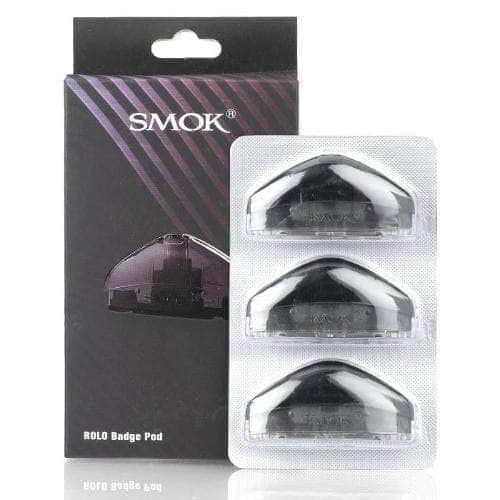 Smok ROLO Badge Pod Aurora: Quick Clouds Vape Shop Coils/Pods/Glass Smok ROLO Badge Pod Aurora: Quick Clouds Vape Shop Coils/Pods/Glass