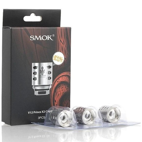 Smok TFV12 Coil clearance Smok Coils/Pods/Glass V12-X2 (Clapton Coil) 0.4 Ohm 40-80W; Best 60-70W / Pack (3 coils)