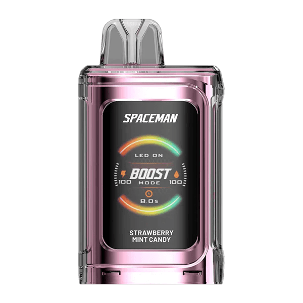 Spaceman Prism 20k 5% Smok Disposables Strawberry Mint Candy / 20000+ / 5% (50mg)